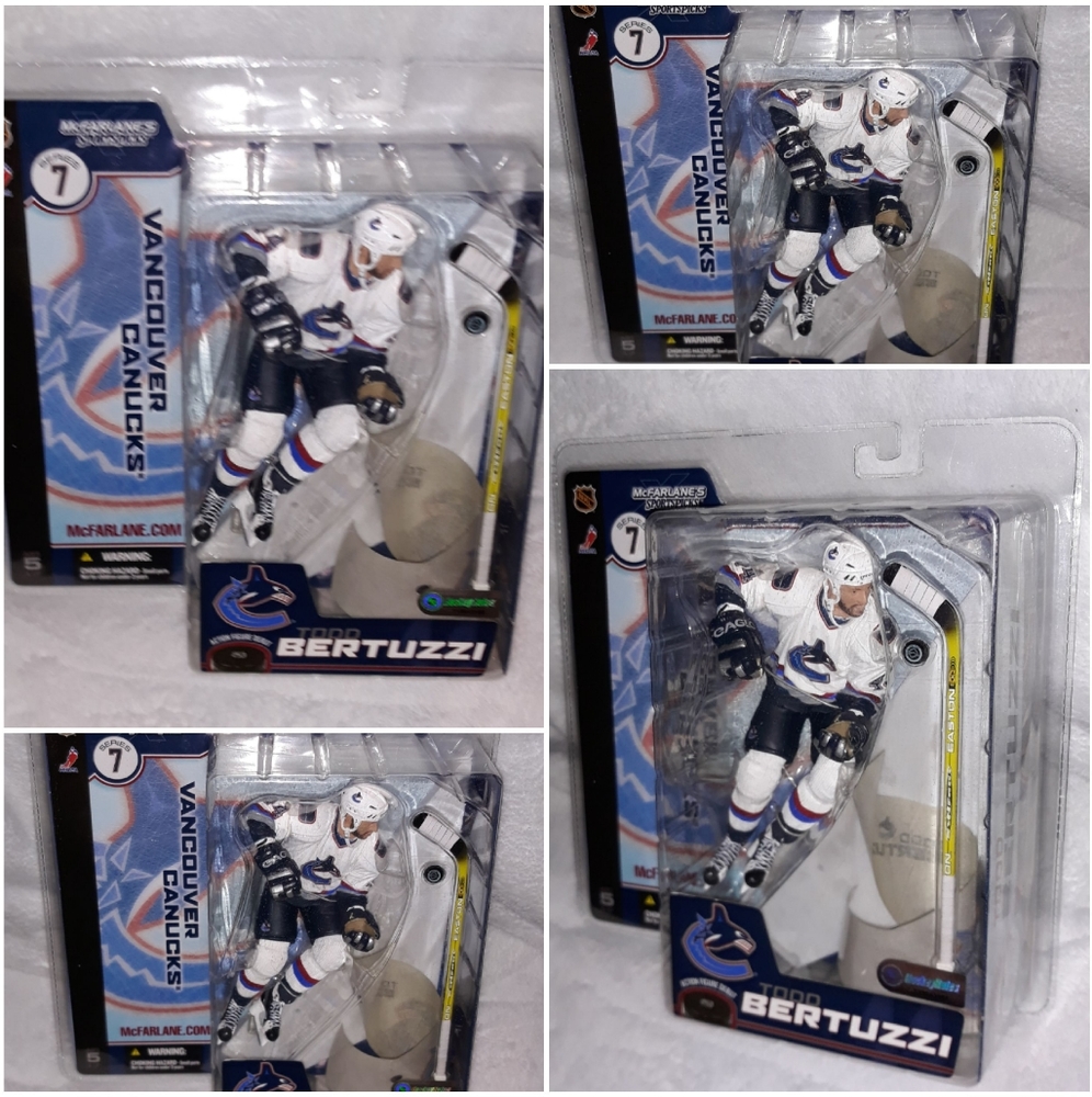 NHL Vancouver Canucks Sports Hockey Series 7 Todd Bertuzzi Action Figure 2003